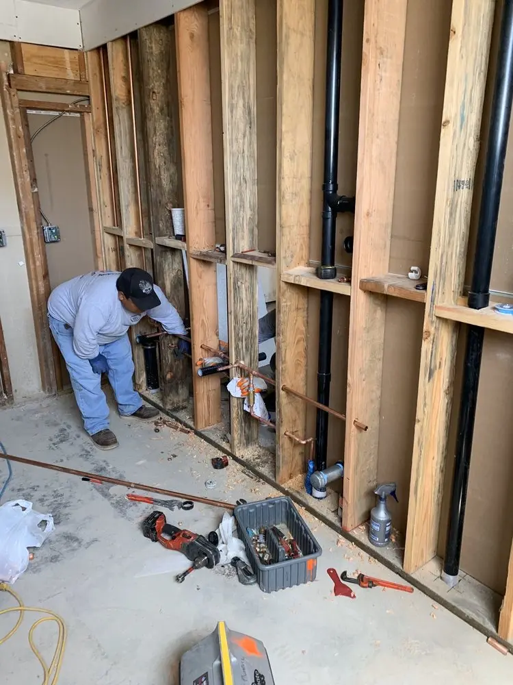 Commercial rough-in plumbing for Gas Line Repair in Miami Beach